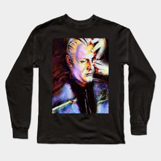 headroom portrait dark Long Sleeve T-Shirt